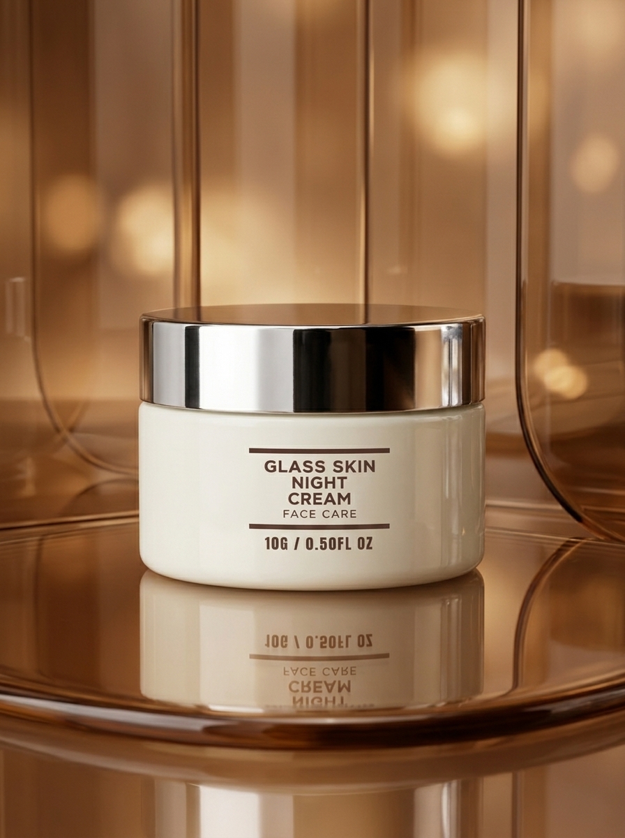 Rawdah Glass Skin Night Cream